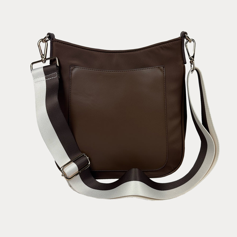Ahdorned Handbags Ahdorned Jackie Nylon & Vegan Messenger
