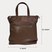Ahdorned Handbags Ahdorned Jill Nylon & Vegan Leather North South Tote