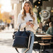 Ahdorned Handbags Ahdorned Jill Nylon & Vegan Leather North South Tote