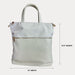 Ahdorned Handbags Ahdorned Jill Nylon & Vegan Leather North South Tote