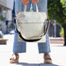 Ahdorned Handbags Ahdorned Jill Nylon & Vegan Leather North South Tote