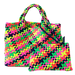 Ahdorned Handbags MULTI NEON Ahdorned Lily Woven Neoprene Tote with Pouch Assorted Colors