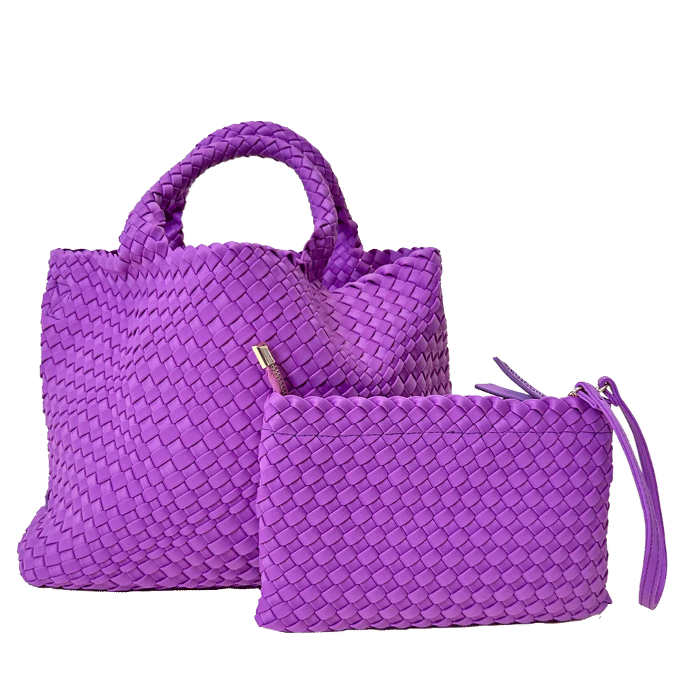 Ahdorned neoprene tote on sale