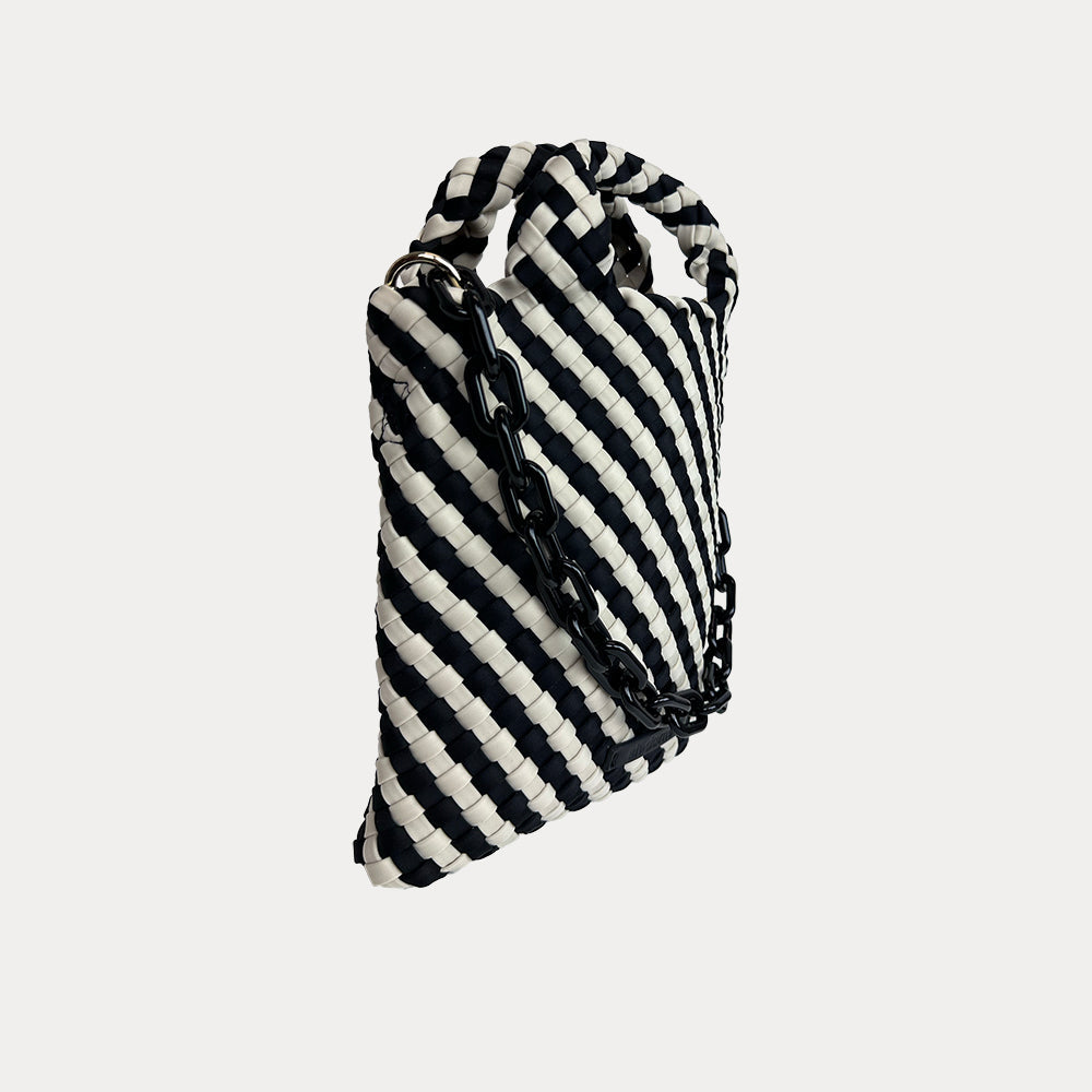 Ahdorned Handbags Ahdorned Lola Woven Neoprene Crossbody Bag