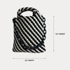 Ahdorned Handbags Ahdorned Lola Woven Neoprene Crossbody Bag
