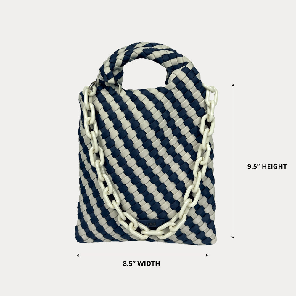 Ahdorned Handbags Ahdorned Lola Woven Neoprene Crossbody Bag