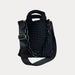 Ahdorned Handbags Black Ahdorned Lola Woven Neoprene Crossbody Bag