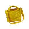 Ahdorned Handbags Yellow Ahdorned Lucy Small Woven Neoprene Tote Assorted