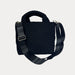Ahdorned Handbags Black Ahdorned Lucy Woven Neoprene Tote Bag