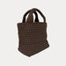 Ahdorned Handbags Ahdorned Lucy Woven Neoprene Tote Bag