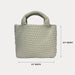 Ahdorned Handbags Ahdorned Lucy Woven Neoprene Tote Bag