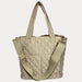 Ahdorned Handbags Ahdorned Mabel Lightweight Quilted Nylon Tote Beige