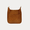 Ahdorned Handbags Camel Ahdorned Mini Vegan Leather Messenger