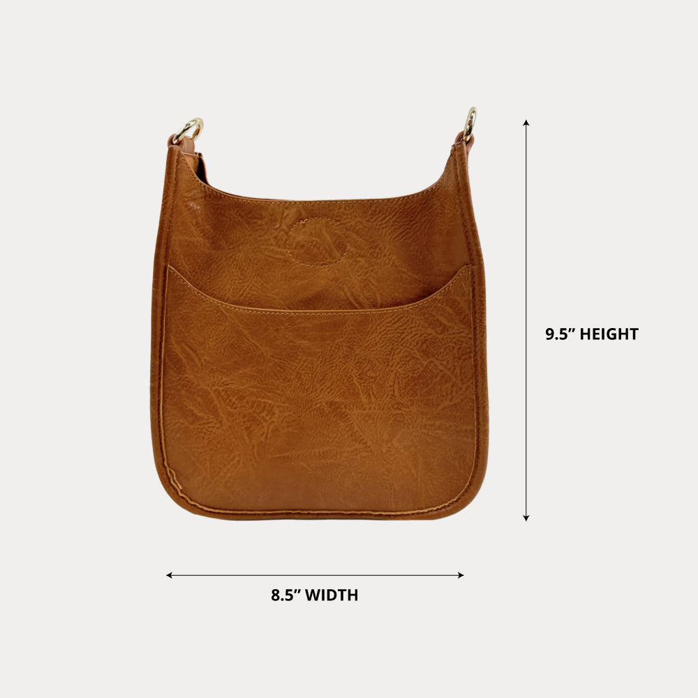 Ahdorned Handbags Ahdorned Mini Vegan Leather Messenger