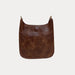 Ahdorned Handbags Coffee Ahdorned Mini Vegan Leather Messenger