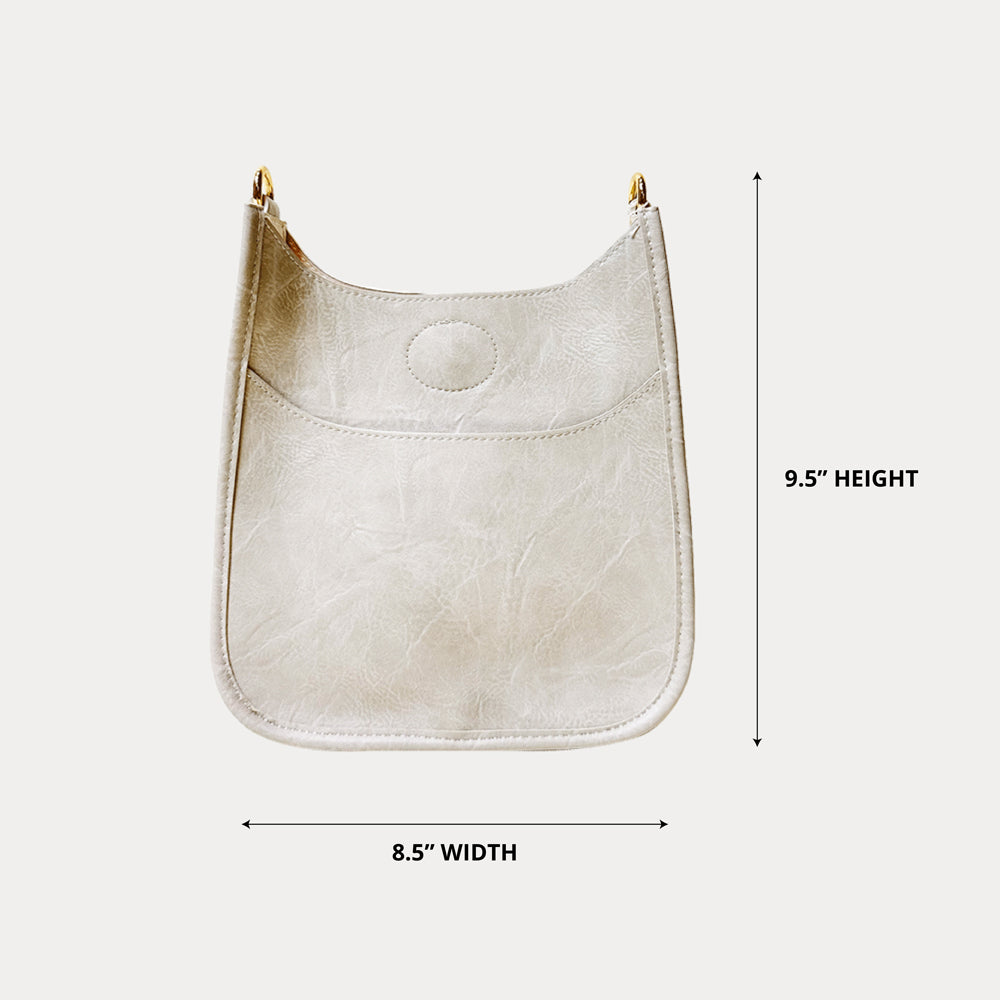 Ahdorned Handbags Ahdorned Mini Vegan Leather Messenger