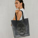 Ahdorned Handbags Ahdorned Sophie Velour Skull Embossed Tote - Anniversary Collection