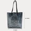 Ahdorned Handbags Ahdorned Sophie Velour Skull Embossed Tote - Anniversary Collection