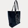 Ahdorned Handbags Ahdorned Sophie Velour Skull Embossed Tote - Anniversary Collection