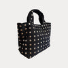 Ahdorned Handbags Blake Vegan Suede Studded Tote