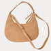Ahdorned Handbags Brie Studded Suede Shoulder/Crossbody Bag