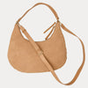 Ahdorned Handbags Brie Studded Suede Shoulder/Crossbody Bag
