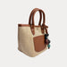 Ahdorned Handbags Carey Raffia Tote