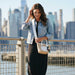 Ahdorned Handbags Carey Raffia Tote