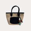 Ahdorned Handbags Carey Raffia Tote