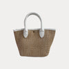 Ahdorned Handbags Carey Raffia Tote