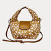 Ahdorned Handbags Deer/Camel Courtney Animal Printed Suede Crossbody Bag