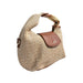 Ahdorned Handbags Courtney Raffia Crossbody Bag