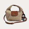 Ahdorned Handbags Courtney Raffia Crossbody Bag