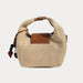 Ahdorned Handbags Camel Courtney Raffia Crossbody Bag