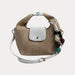 Ahdorned Handbags Courtney Raffia Crossbody Bag