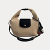 Ahdorned Handbags Courtney Raffia Crossbody Bag
