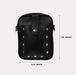 Ahdorned Handbags Black/Silver Studs Maya Studded Vegan Pebble Leather Crossbody Bag