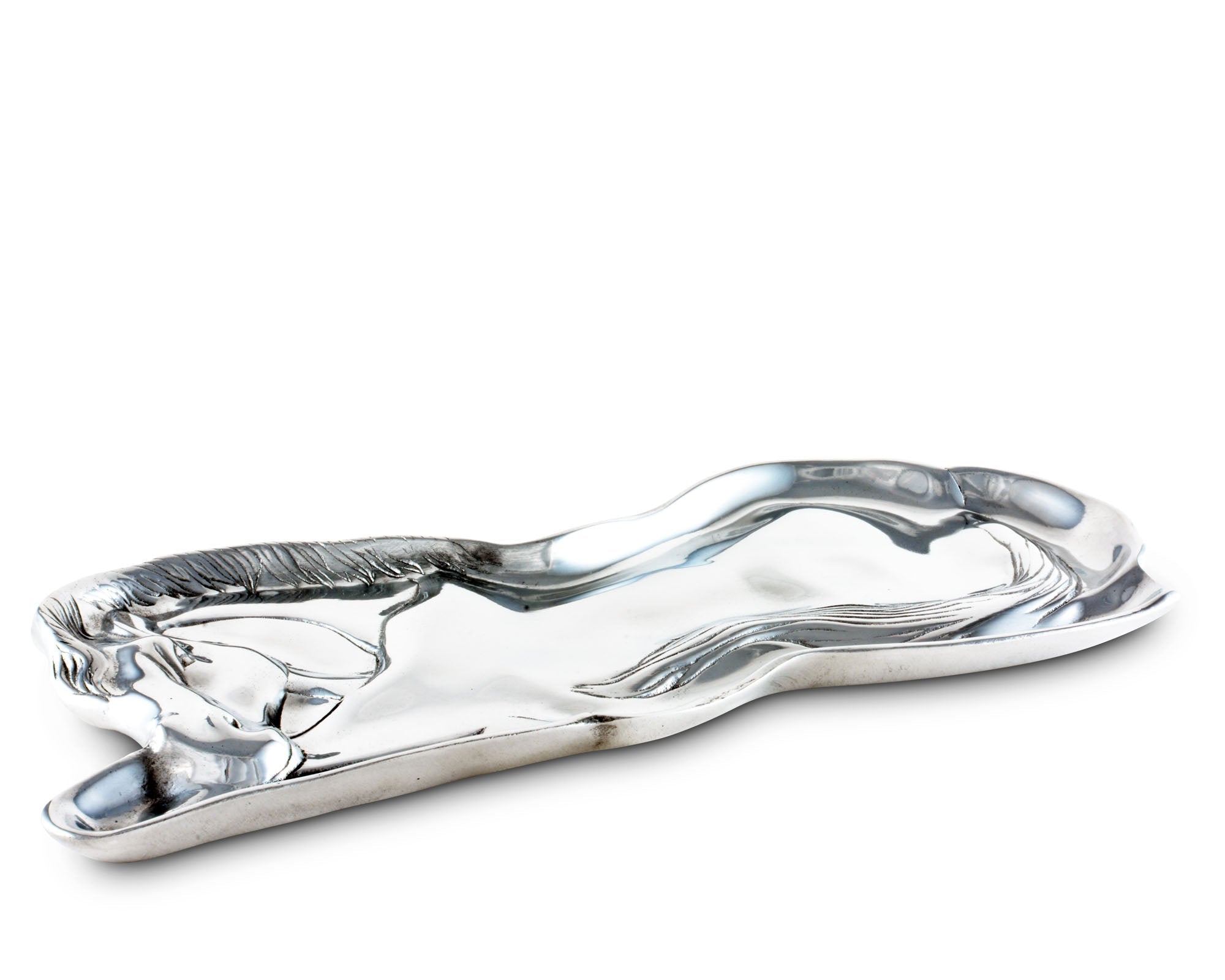 Arthur Court Serveware Arthur Court 6 inches x 12 inches  Tray - Horse Figural