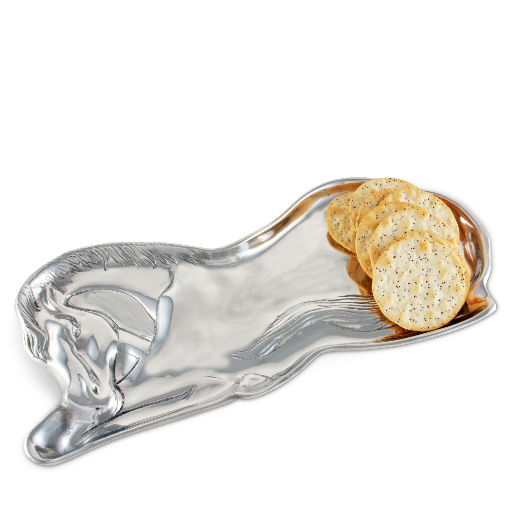 Arthur Court Serveware Arthur Court 6 inches x 12 inches  Tray - Horse Figural