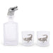 Arthur Court Serveware Arthur Court Alligator Decanter Set with Glasses