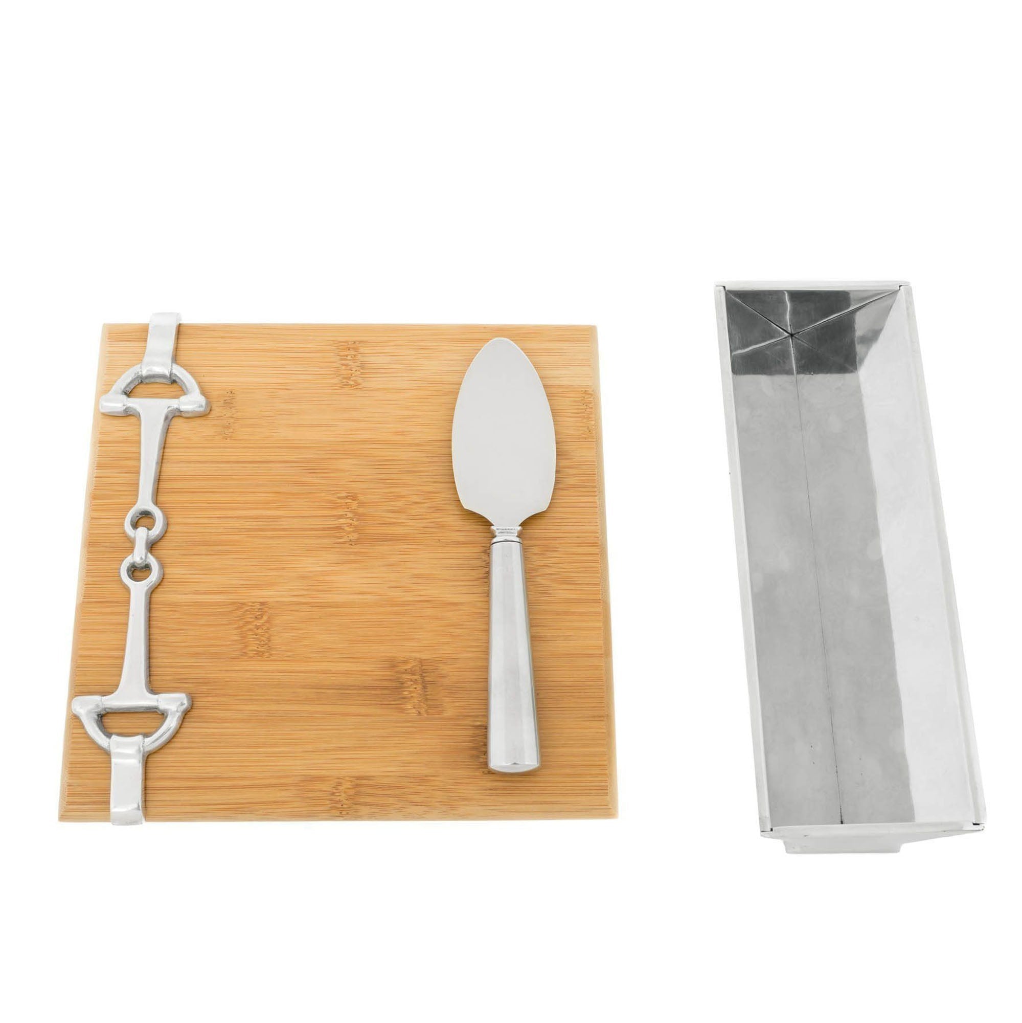 Arthur Court Serveware Arthur Court Bamboo Cheese Set - Equestrian