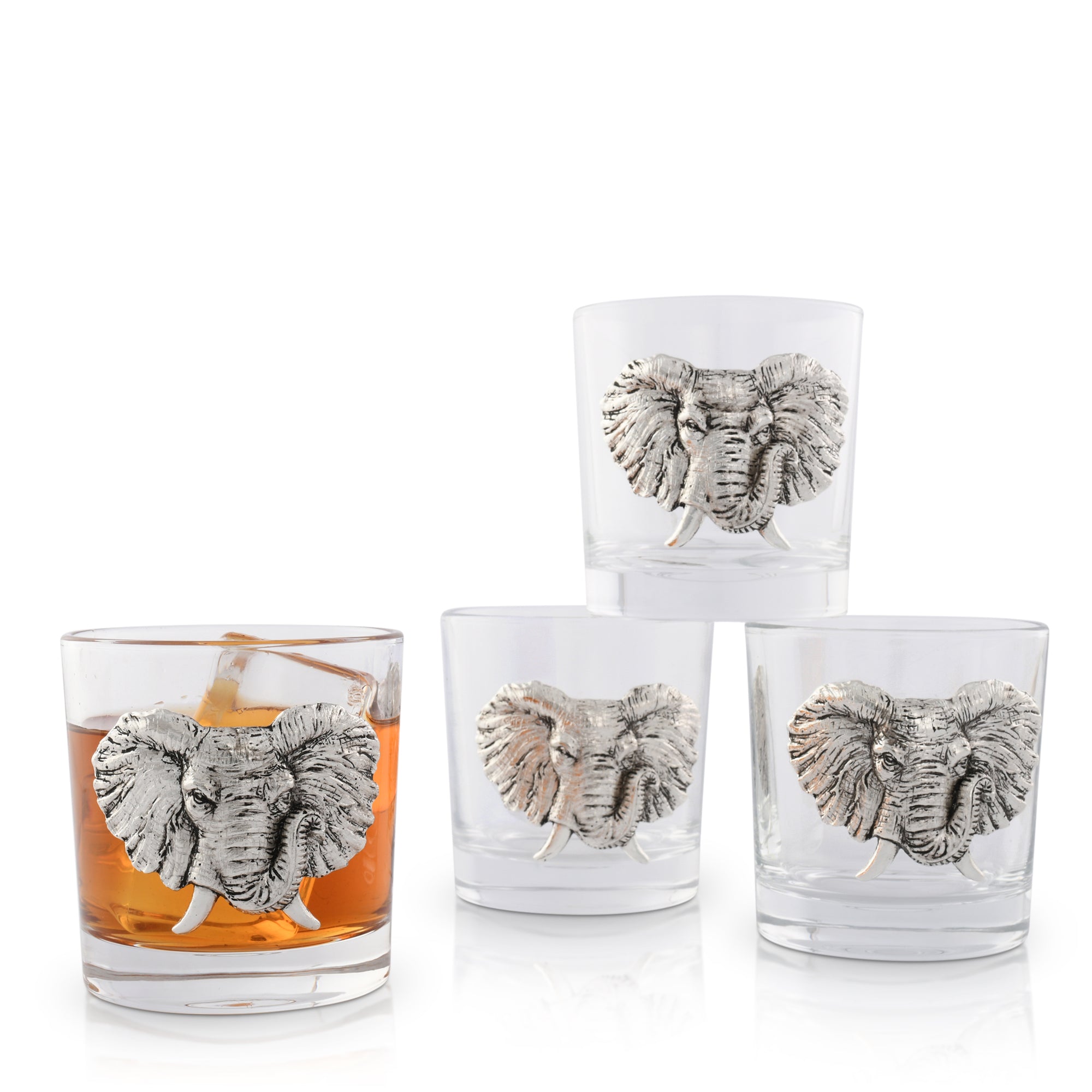Arthur Court Serveware Arthur Court Bar Glasses (4) - Elephant