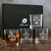 Arthur Court Serveware Arthur Court Bar Glasses (4) - Fleur-de-Lis