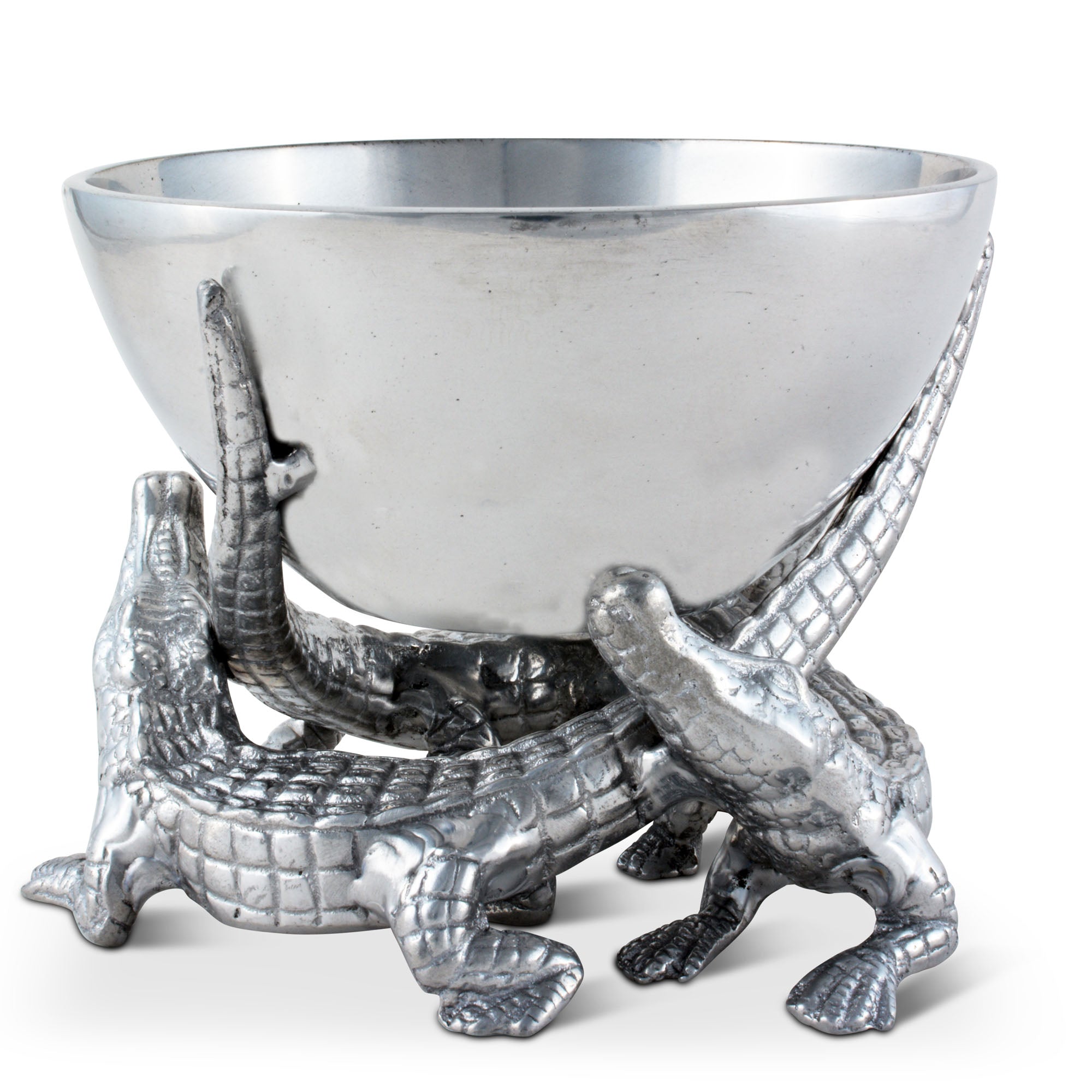 Arthur Court Serveware Arthur Court Bowl Elevated 5.5 inches  - Alligator