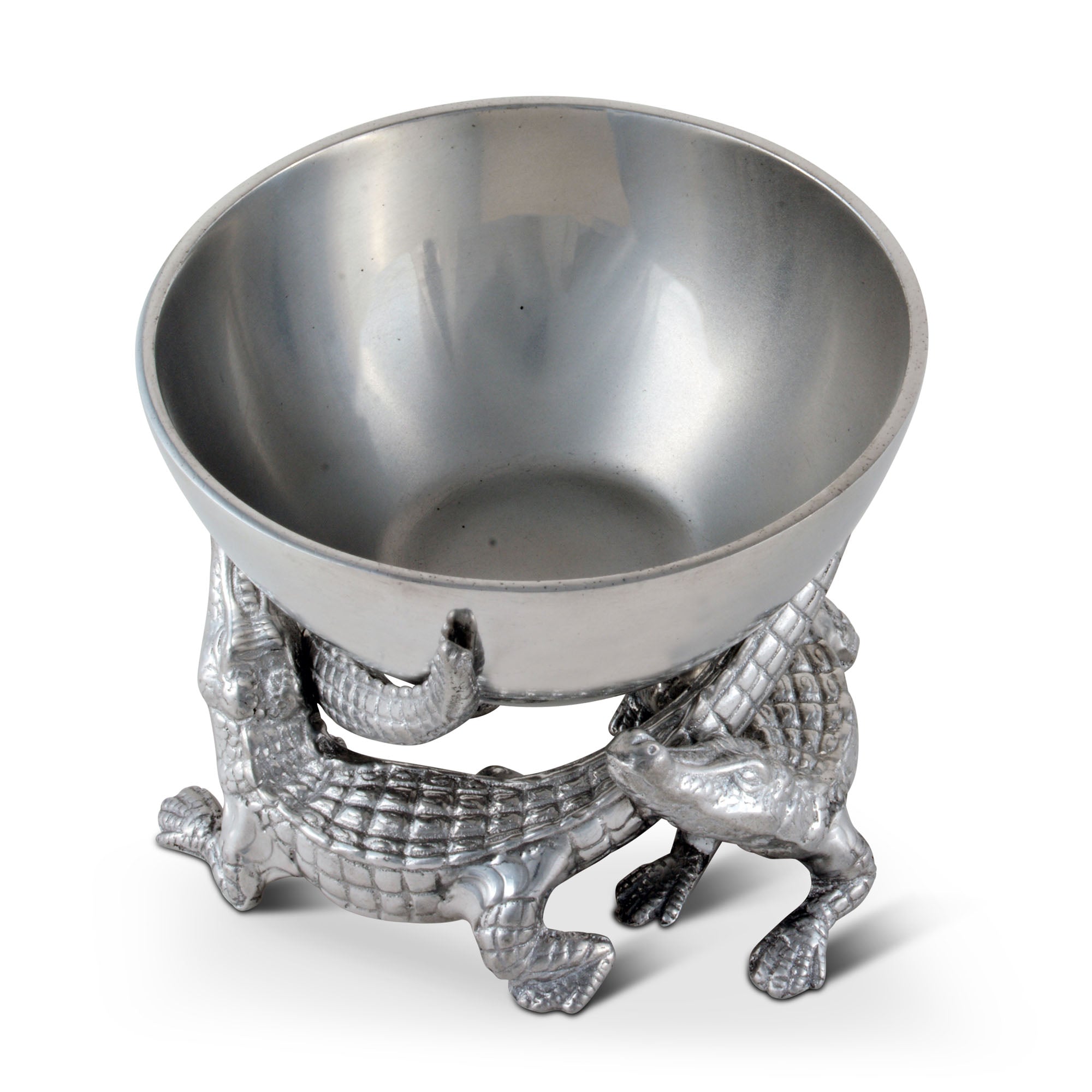 Arthur Court Serveware Arthur Court Bowl Elevated 5.5 inches  - Alligator