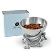 Arthur Court Serveware Arthur Court Bowl Elevated 5.5 inches  - Alligator