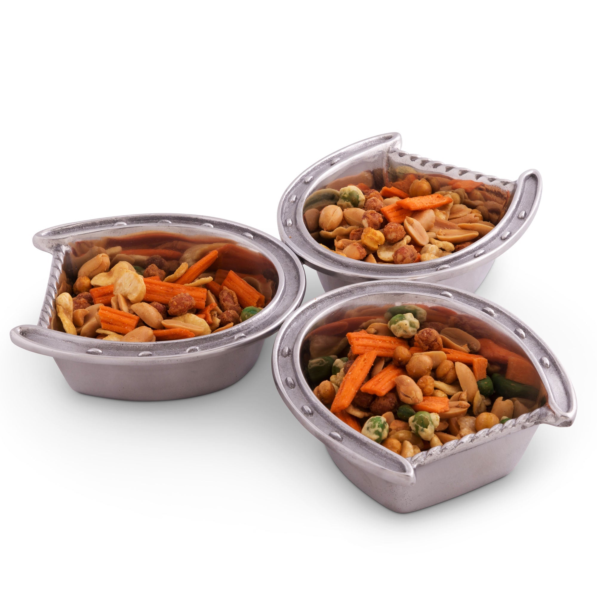 Arthur Court Serveware Arthur Court Bowl - Horseshoe 3-Bowl