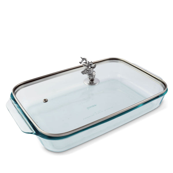 Arthur Court Serveware Arthur Court Casserole Dish with Lid - Deer