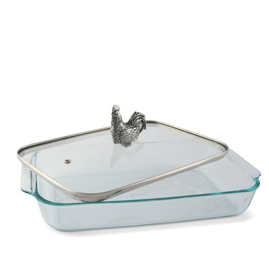 Arthur Court Serveware Arthur Court Casserole Dish with Lid - Rooster