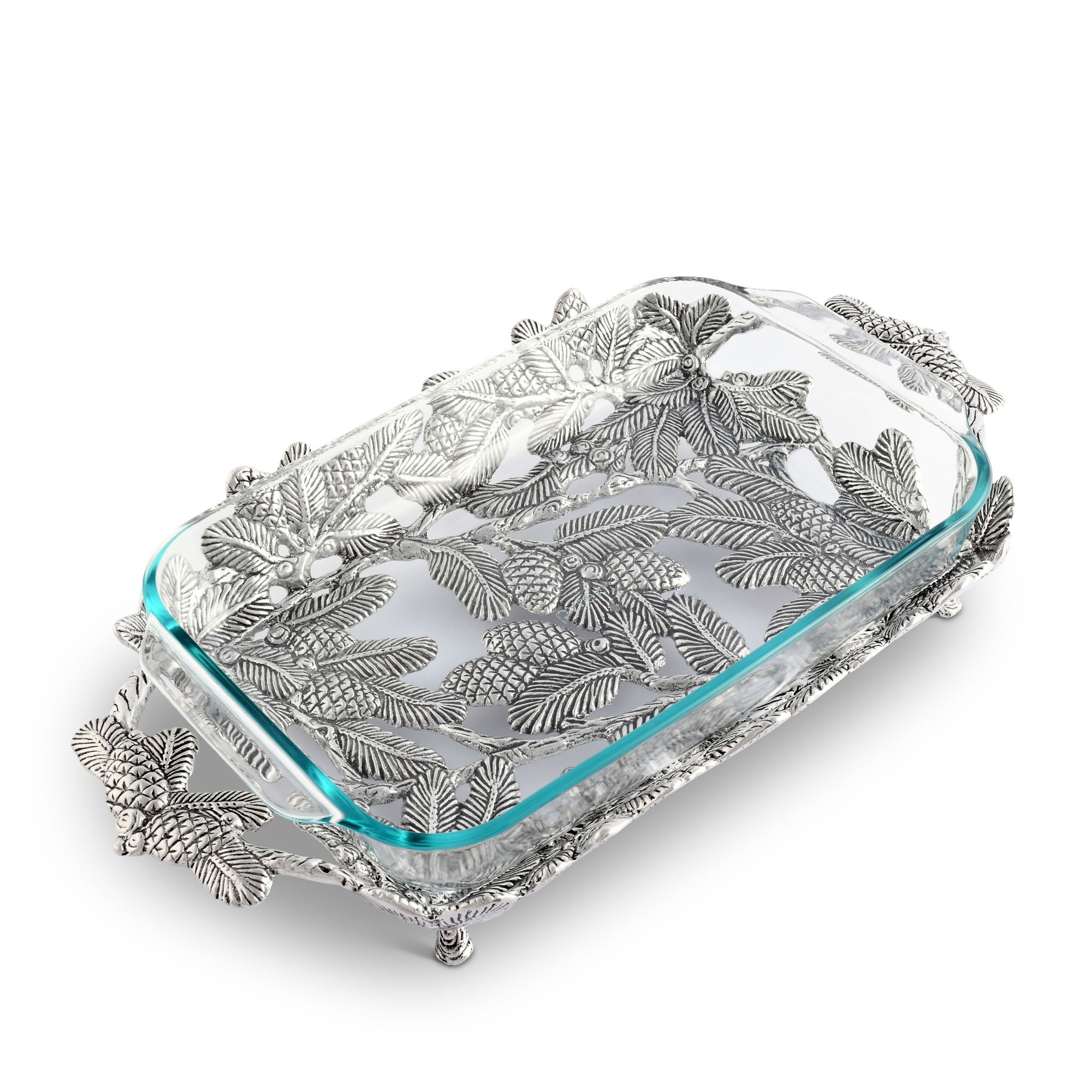 Arthur Court Serveware Arthur Court Casserole Holder - Pine Cone